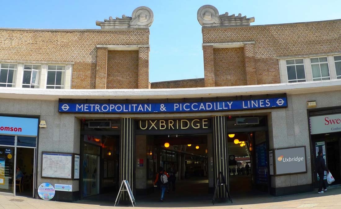 uxbridge tube station entrance