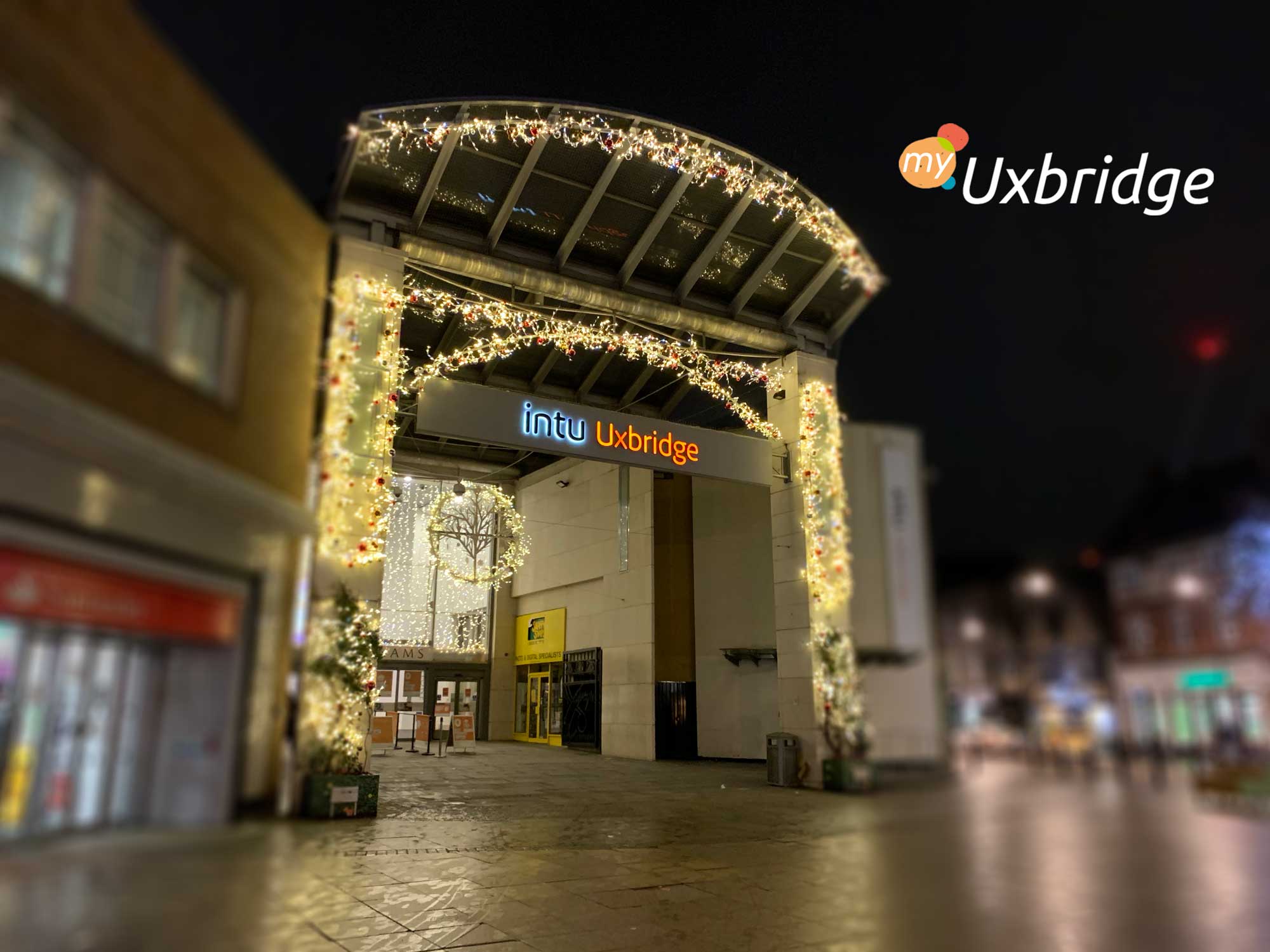 Uxbridge Christmas lights
