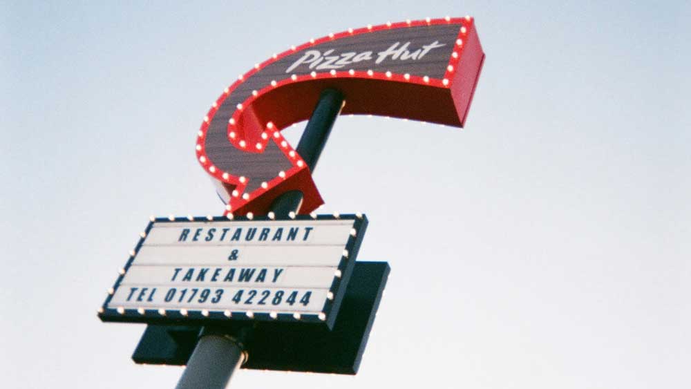 Pizza Hut Sign Pizza Hut Sign